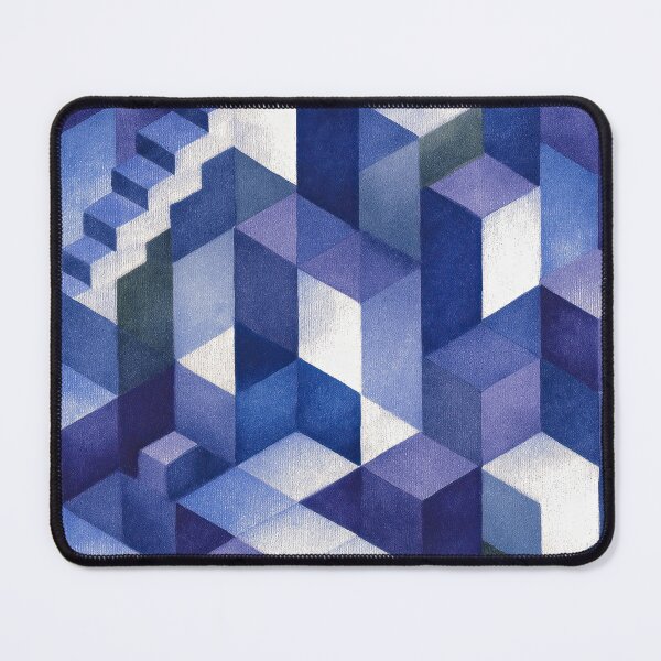 Item preview, Dreamlike impossible staircase labyrinth painted in watercolor style designed and sold by Piotrek0001.