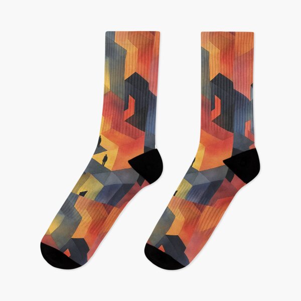 Item preview, Visionary watercolor maze merging surreal geometry and symbolism designed and sold by Piotrek0001.