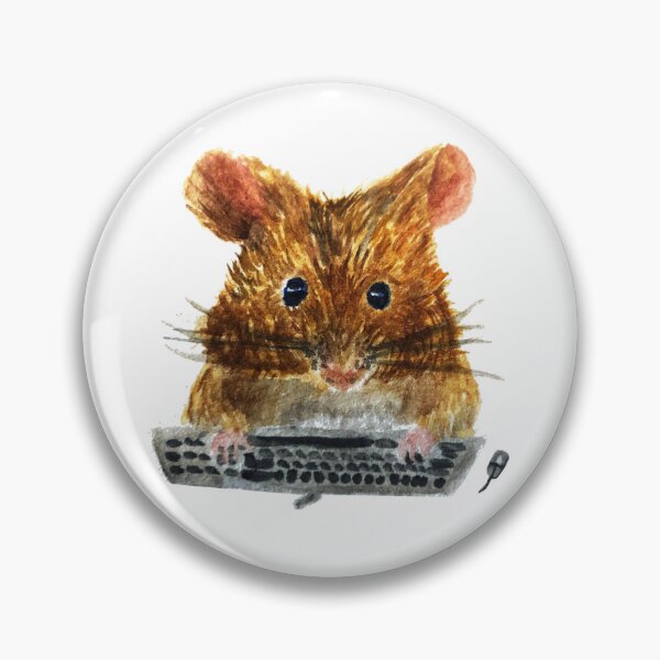 Item preview, Mouse on a Computer with Mouse designed and sold by maisielabmouse.