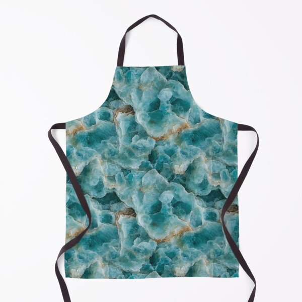 Item preview, Polished Aqua Seamless Pattern – Stylish Gemstone Abstract Artwork designed and sold by DigitaICraft.