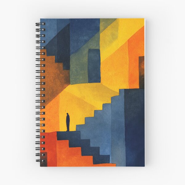 Item preview, Watercolor dream maze with endless surreal architectural shapes designed and sold by Piotrek0001.