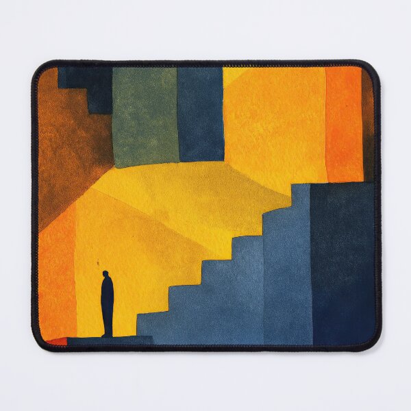 Item preview, Watercolor dream maze with endless surreal architectural shapes designed and sold by Piotrek0001.