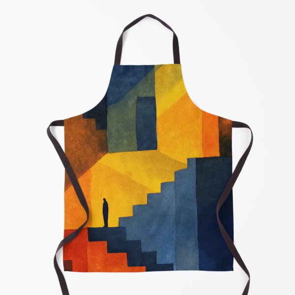 Item preview, Watercolor dream maze with endless surreal architectural shapes designed and sold by Piotrek0001.