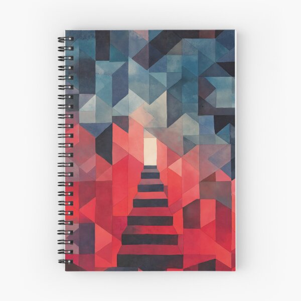 Item preview, Symbolic watercolor labyrinth built from impossible dreamlike structures designed and sold by Piotrek0001.