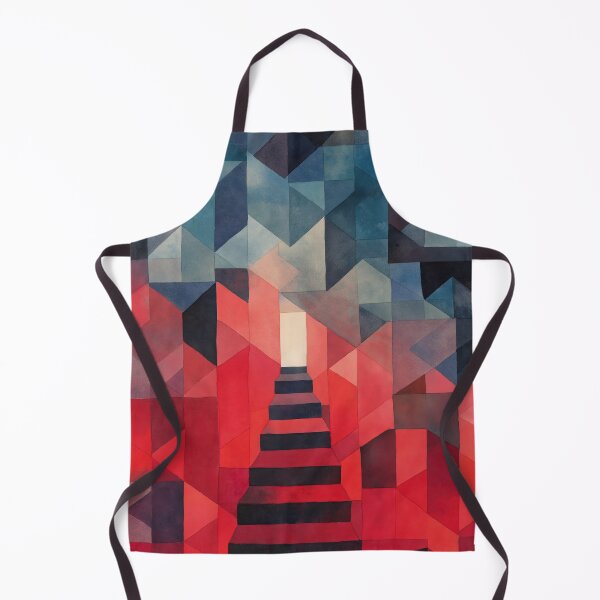 Item preview, Symbolic watercolor labyrinth built from impossible dreamlike structures designed and sold by Piotrek0001.