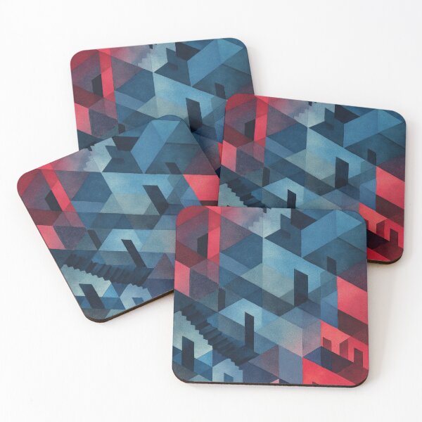 Item preview, Watercolor fantasy labyrinth blending geometry with dreamlike visions designed and sold by Piotrek0001.