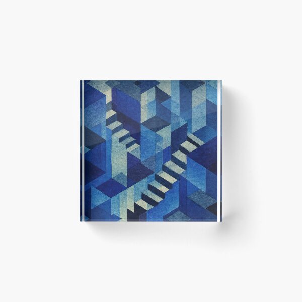 Item preview, Watercolor art depicting impossible dreamlike architectural mazes designed and sold by Piotrek0001.