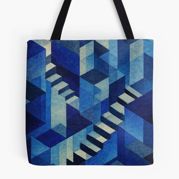 Item preview, Watercolor art depicting impossible dreamlike architectural mazes designed and sold by Piotrek0001.