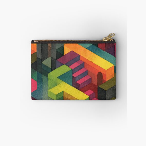 Item preview, Watercolor symbolic labyrinth of endless stairs and illusions designed and sold by Piotrek0001.