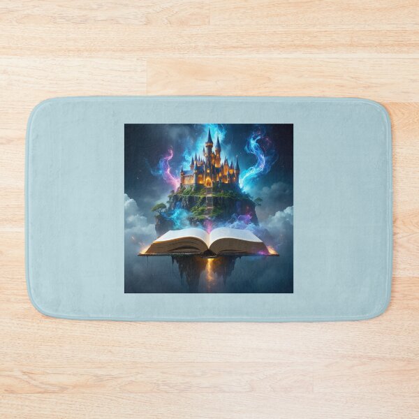 Item preview, Floating Book Castle Fantasy Dreamy Scene designed and sold by NewAspect.