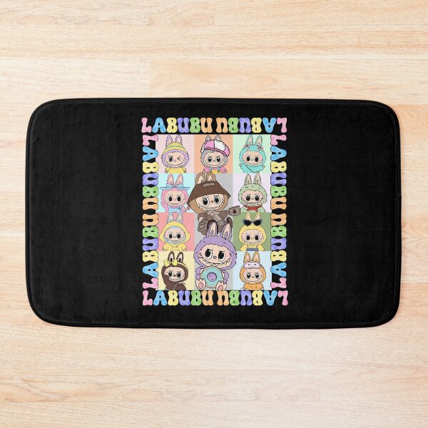 Item preview, Colorful Labubu Character Grid designed and sold by lojadpop.