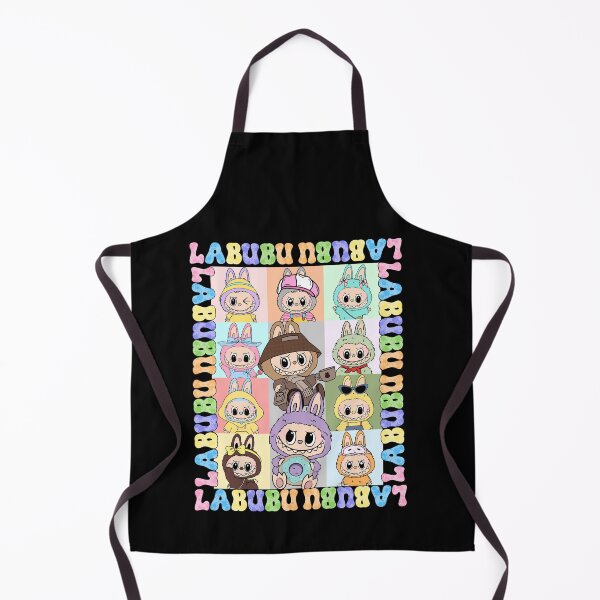 Item preview, Colorful Labubu Character Grid designed and sold by lojadpop.