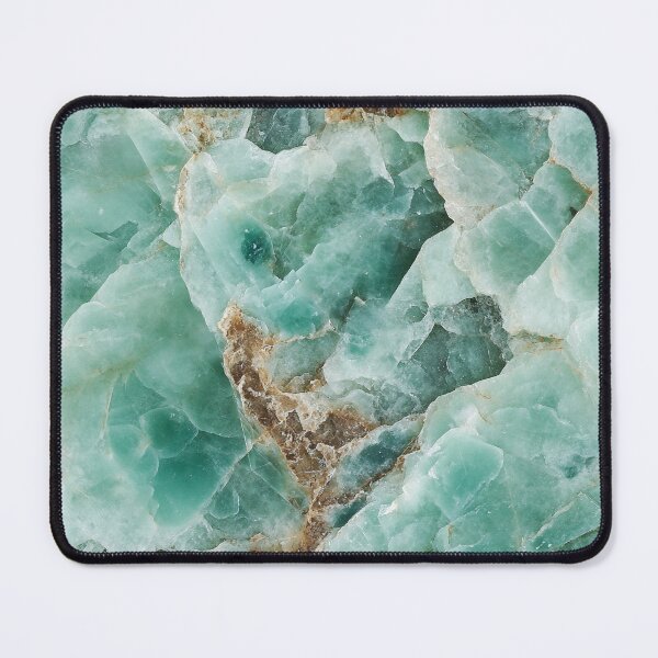 Item preview, Vibrant Aqua Seamless Design – Glossy Gemstone Abstract Artwork designed and sold by DigitaICraft.