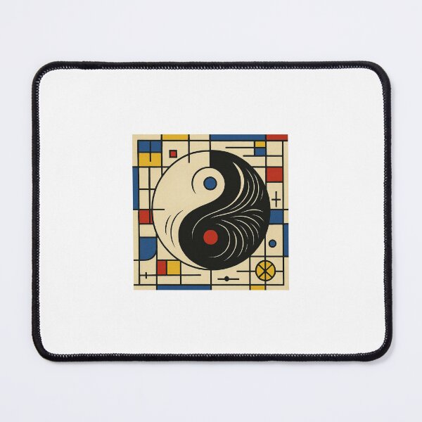 Item preview, Yin e Yang Mondrian style– Poster Art Space designed and sold by JettolaAndC.