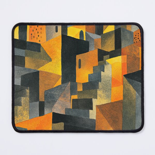 Item preview, Dream labyrinth filled with watercolor stairway illusions designed and sold by Piotrek0001.