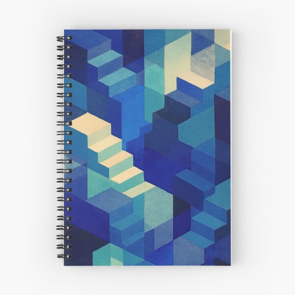 Item preview, Impossible architecture watercolor maze reflecting surreal dream states designed and sold by Piotrek0001.