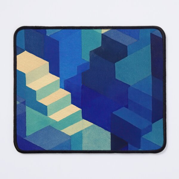 Item preview, Impossible architecture watercolor maze reflecting surreal dream states designed and sold by Piotrek0001.