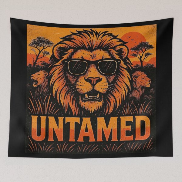 Item preview, UNTAMED - Don't let yourself be tamed! - 7168x7168 designed and sold by darky72.