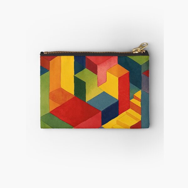 Item preview, Watercolor surreal stair maze inspired by impossible geometry designed and sold by Piotrek0001.