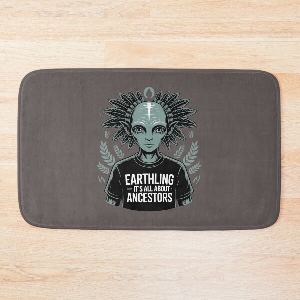 Item preview, Earthling • Ancestors Matter • Cosmic Positive Vibes designed and sold by HolisticFurArt.