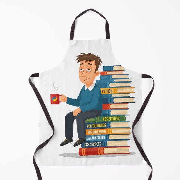 Item preview, Tired Programmer Coding Books and Coffee A Programmers Struggle designed and sold by ASB_MERCH.