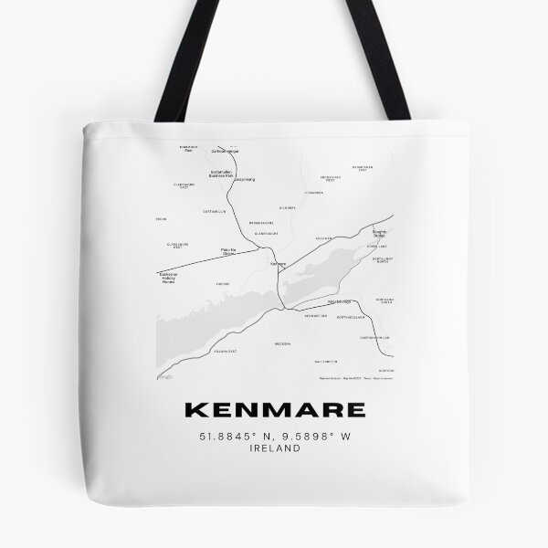 Artikelvorschau, Kenmare Irland Karte – Modernes minimalistisches irisches Stadtposter entworfen und verkauft von RM-Journey.