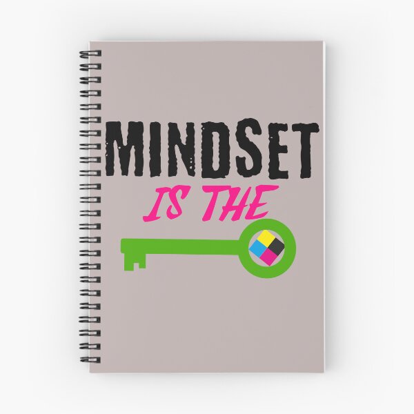 Item preview, Mindset is the Key T-Shirt Positive Thinking, Entrepreneur Mindset Daily Motivation Tee designed and sold by Millionaireboss.