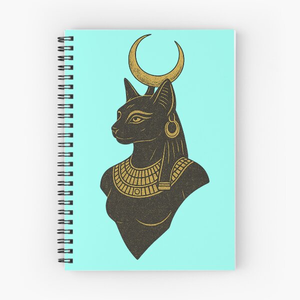 Item preview, Bastet Goddess of Protection | Golden Egyptian Cat Art designed and sold by Queen Cleopatra.
