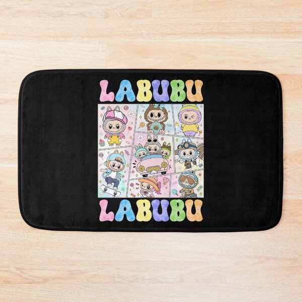 Item preview, Labubu Colorful Adventure Comic Panels designed and sold by lojadpop.