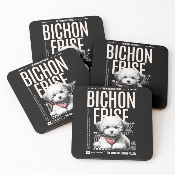 Item preview, Bichon Frisé: The Walking Throw Pillow designed and sold by Ssevi.