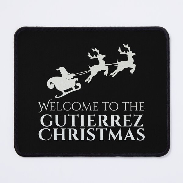 Item preview, Welcome to the Gutierrez Christmas – Silver designed and sold by buglevel.