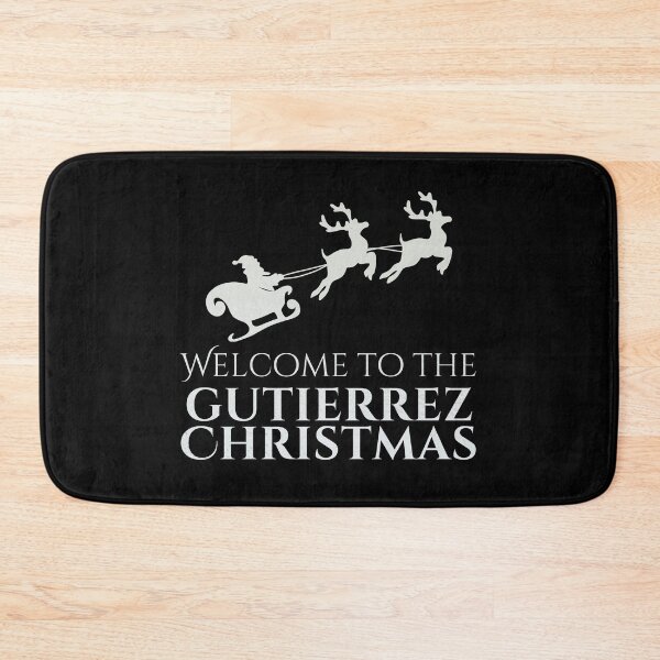 Item preview, Welcome to the Gutierrez Christmas – Silver designed and sold by buglevel.