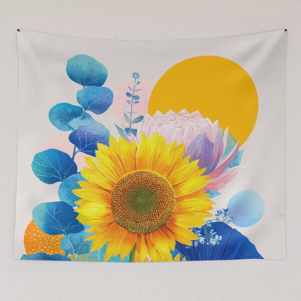 Item preview, Sunflower and Eucalyptus Positive designed and sold by scicilysimonee.