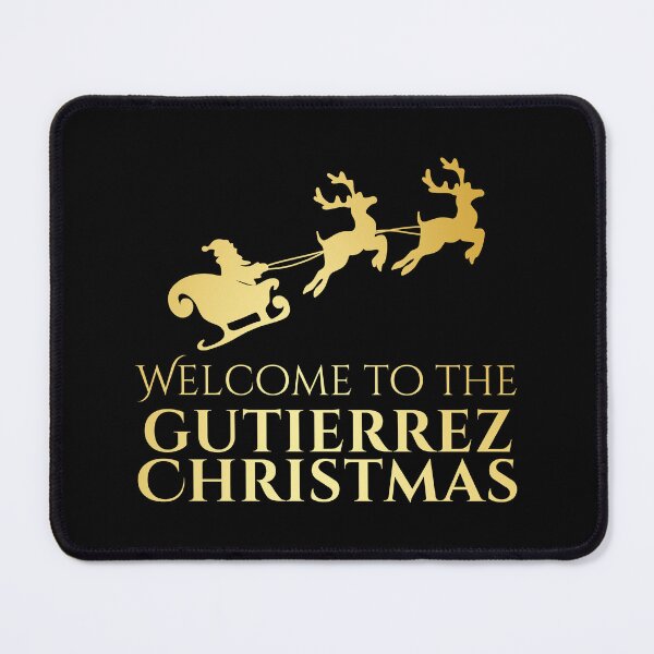 Item preview, Welcome to the Gutierrez Christmas – Gold designed and sold by buglevel.