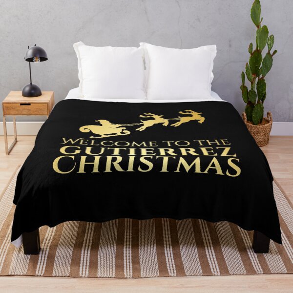 Item preview, Welcome to the Gutierrez Christmas – Gold designed and sold by buglevel.