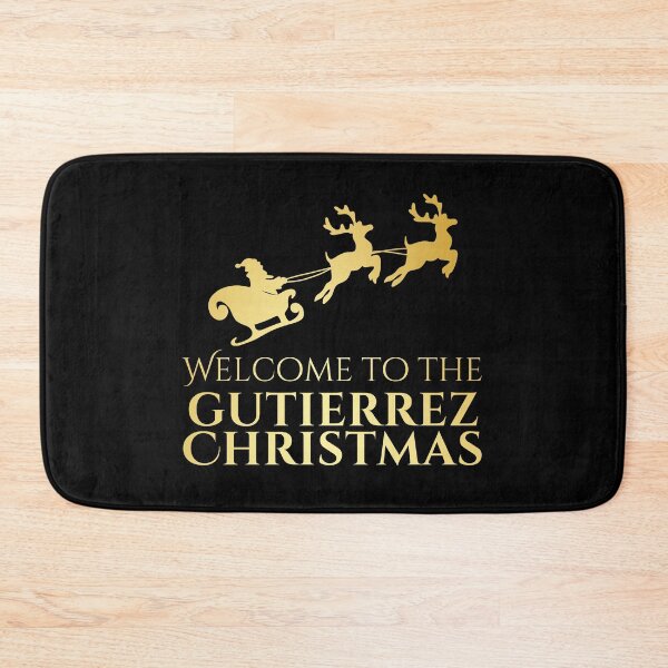 Item preview, Welcome to the Gutierrez Christmas – Gold designed and sold by buglevel.