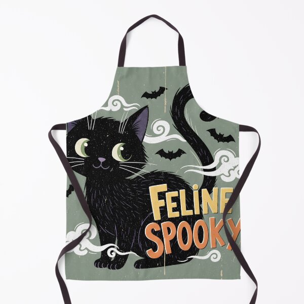 Item preview, Cute Halloween Black Cat Feline Spooky designed and sold by hizenhao.