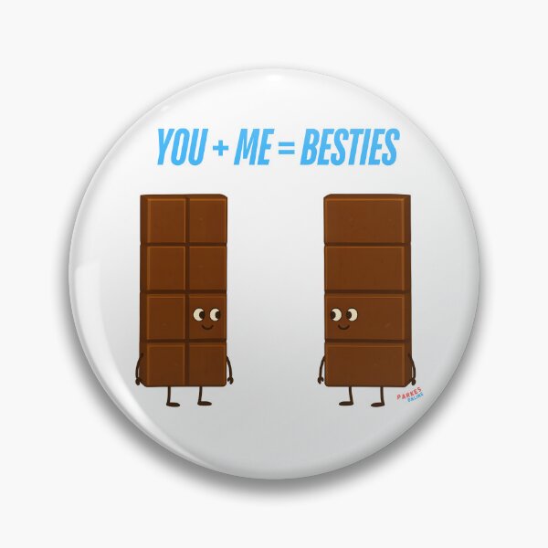 Item preview, You + Me = Besties (Blue) designed and sold by parkesonline.