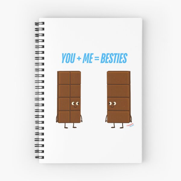Item preview, You + Me = Besties (Blue) designed and sold by parkesonline.