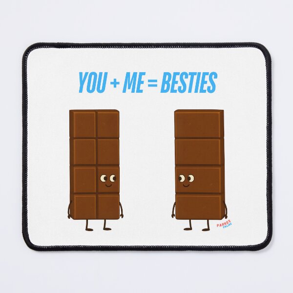 Item preview, You + Me = Besties (Blue) designed and sold by parkesonline.