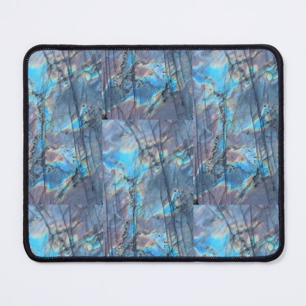 Item preview, Rainbow Labradorite Gemstone Photography – Iridescent Crystal Art Print designed and sold by PEACELOVERSART.