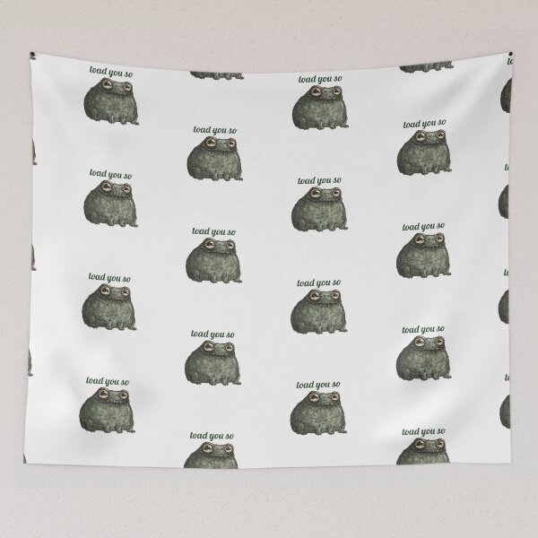 Item preview, toad you so toad designed and sold by indie cottage.
