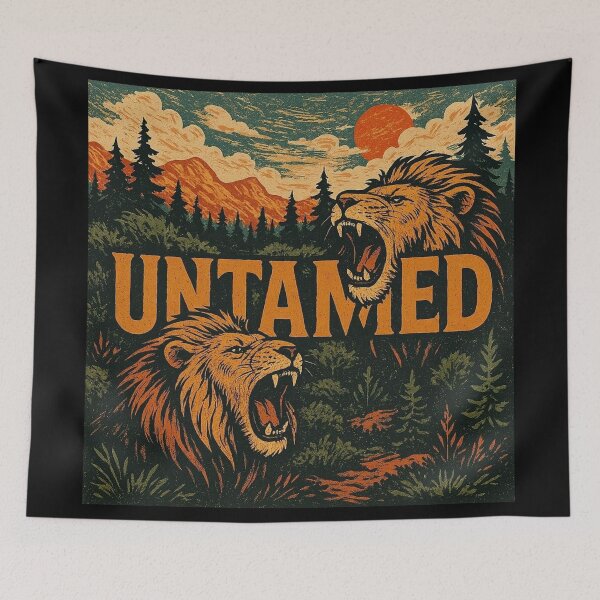 Item preview, UNTAMED - No. 2 - Don't let yourself be tamed! - 7168x7168 designed and sold by darky72.