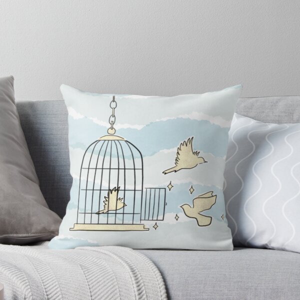 Item preview, birds escaping the cage designed and sold by langebleu.