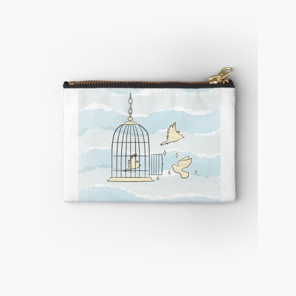 Item preview, birds escaping the cage designed and sold by langebleu.