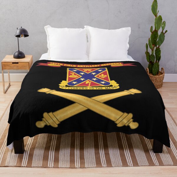Artikelvorschau, Armee - 107. Feldartillerie-Regiment - DUI mit Br - Band X 300 entworfen und verkauft von Military Insignia Products.