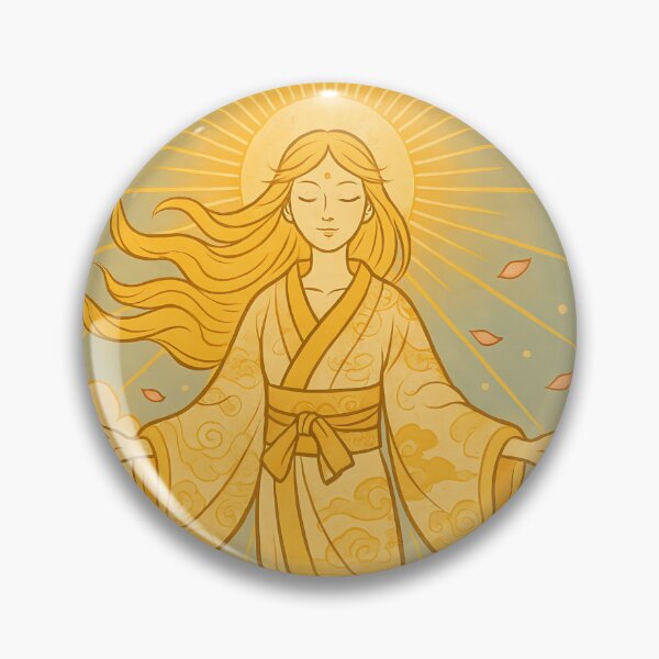 Item preview, Solara – Spirit of the First Dawn (Ukiyo-e Style) designed and sold by KMChronicles.