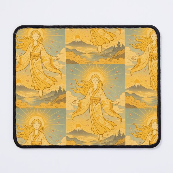 Item preview, Solara – Spirit of the First Dawn (Ukiyo-e Style) designed and sold by KMChronicles.
