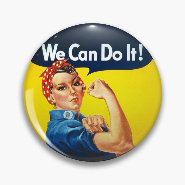 Item preview, We Can Do It! says Rosie the Riveter designed and sold by Three stacked penguins.