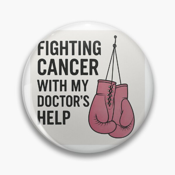 Item preview, Fighting Cancer with My Doctor’s Help – Boxing Gloves Awareness Design designed and sold by MySheetMusicArt.